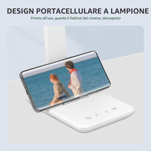 Carica l'immagine nel visualizzatore di Gallery, Carehabi Lampada da scrivania a LED, dimmerabile, lampada da tavolo a LED con 5 colori e 5 livelli di luminosità, lampad