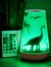 Carica l'immagine nel visualizzatore di Gallery, Mostof Luce Notturna Dinosauro Bambini, LED 16 Colori Touch Telecomando