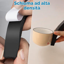 Carica l'immagine nel visualizzatore di Gallery, Nastro autoadesivo in schiuma, guarnizione in gomma per porte e finestre, resistente alle intemperie, anti-collisione, i