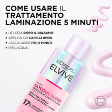Carica l'immagine nel visualizzatore di Gallery, L'Oréal Paris Elvive Glycolic Gloss Trattamento Laminazione, 200 ml