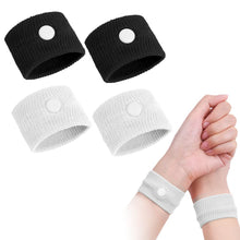 Carica l'immagine nel visualizzatore di Gallery, ACWOO Anti Nausea Digitopressione, 2 Coppie Anti Nausea da Viaggio Bracciali, Senza Farmaco Fascia da Polso per Cinetosi