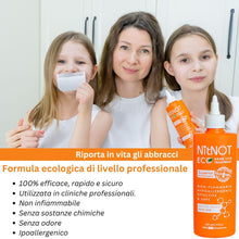 Carica l'immagine nel visualizzatore di Gallery, NitNOT - Trattamento pidocchi e Lendini Forte, per Bambini e Adulti, 200 ml, uccide il 100% dei pidocchi e delle uova. f