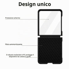 Carica l'immagine nel visualizzatore di Gallery, Lonkenn Custodia per Samsung Galaxy Z Flip 8, Cover Con Pellicola Protettiva, [Cavalletto] [Protezione Cerniera], Protez