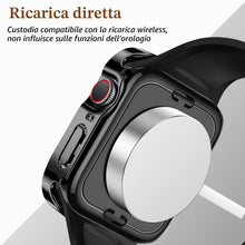 Carica l'immagine nel visualizzatore di Gallery, Amizee 2 in 1 Cover [2 Pezzi] Compatibile con Apple Watch Series 11/10 46mm con Vetro Temperato, PC Rigido Copertura Com