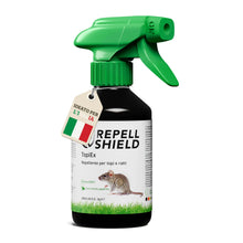 Carica l'immagine nel visualizzatore di Gallery, RepellShield Repellente Topi, Dissuasore per Auto, Casa e Garage, 250 ml