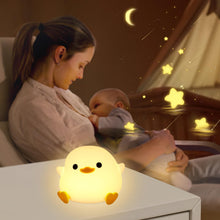 Carica l'immagine nel visualizzatore di Gallery, Luce Notturna Bambini Lampada Paperella Led Lampada Notturna Ricaricabile