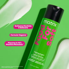 Carica l'immagine nel visualizzatore di Gallery, Matrix, Shampoo Idratante per Capelli Secchi, Chioma Effetto Seta, Con Olio di Avocado e Acido Ialuronico, Food For Soft