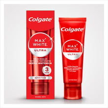 Carica l'immagine nel visualizzatore di Gallery, Colgate Max White Ultra Dentifricio per denti, 2 x 75 ml