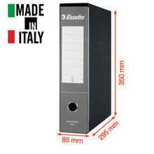 Carica l'immagine nel visualizzatore di Gallery, Esselte ESSENTIALS G75 Registratore con Custodia, con Meccanismo a Leva, in Formato Protocollo, 23x33cm, con Dorso da 8 cm, Blu, Conf.da 6 pezzi, 390775050