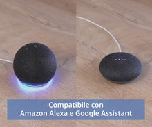 Carica l'immagine nel visualizzatore di Gallery, Beghelli - Lampadina LED Smart OLIVA E14 5W RGB-CCT WiFi, Compatibile con Alexa, App Dom-e, Controllo Vocale, Regolazione Colori e Intensità, Facile Installazione, 1 Unità, Bianco