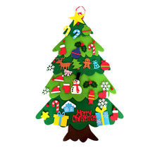 Carica l'immagine nel visualizzatore di Gallery, LUOHONG Albero Natale Feltro per Bambini, 32 Ornamenti Staccabili Regali di Natale di Nuovo Anno per Bambini, Decorazioni Natale per Pareti di Porte