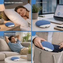 Carica l'immagine nel visualizzatore di Gallery, 1 Pezzi Altoparlante Cuscino Bluetooth, Mini Cassa Bluetooth Portatile con Rumore Bianco e Timer, Speaker Sotto Cuscino 