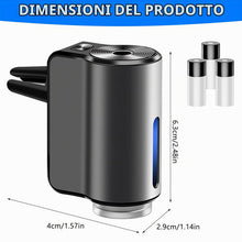 Carica l'immagine nel visualizzatore di Gallery, Deodorante per auto, 3 modalità, per auto, diffusore di aromi per auto, a ultrasuoni, automatico (nero)
