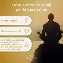 Carica l'immagine nel visualizzatore di Gallery, Bandini® Mumijo Shilajit Himalayano Puro 40.000mg 120 capsule, 85 minerali