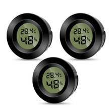 Carica l'immagine nel visualizzatore di Gallery, 3PCS Piccolo Termometro Igrometro Digitale per Interni Termometro d'atmosfera Ambiente,Monitor di Temperatura e Umidomet