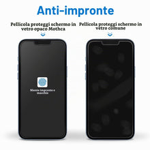 Carica l'immagine nel visualizzatore di Gallery, Mothca Vetro Temperato Opaco per iPhone 13 Mini, Pellicola Protettiva con Incisione Nanostrutturata, Anti-Impronte e Ant