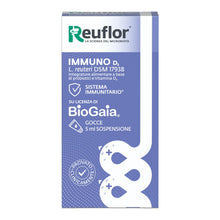Carica l'immagine nel visualizzatore di Gallery, Reuflor Immuno D3 Gocce Fermenti Lattici Vivi Vitamina D3 Per Bambini, 5 ml