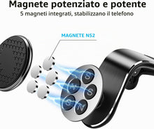 Carica l'immagine nel visualizzatore di Gallery, Kinizuxi Supporto Cellulare Auto Magnetic Air Vent, Portacellulare per Aauto Universale with Super Strong Magnets Suppor