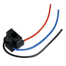 Carica l'immagine nel visualizzatore di Gallery, L &amp; P Car Design 2 x Attacco per lampada H4 P43t *angolato* a 90 gradi con cavo per lampade a incandescenza