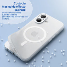 Carica l'immagine nel visualizzatore di Gallery, JETech Cover Magnetica Opaca per iPhone 16, Traslucida