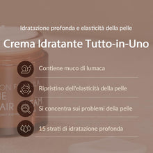 Carica l'immagine nel visualizzatore di Gallery, [Mizon] Crema riparatrice a la bava di lumaca (75 g), crema idratante per il viso con estratto di mucina di lumaca, cosm