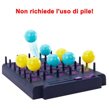 Carica l'immagine nel visualizzatore di Gallery, Mattel Games - BOUNCE-OFF POP-OUT gioco di società per famiglie, adolescenti e adulti con 16 palline, 20 carte sfida, base di gioco con timer, Giocattolo e regalo per Bambini 7+ Anni, HKR53
