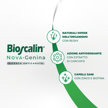 Carica l'immagine nel visualizzatore di Gallery, Bioscalin NOVA:Genina Integratore Alimentare per Capelli con Attivi Naturali, Favorire la Forza dei Capelli per Donna e Uomo, Senza Glutine, Naturalmente Privo di Lattosio, 60 Compresse