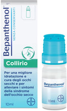 Carica l'immagine nel visualizzatore di Gallery, Bepanthenol Collirio, Lacrime Artificiali Occhi Secchi, Ialuronico, 10ml