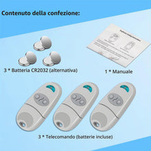 Carica l'immagine nel visualizzatore di Gallery, Telecomando compatibile con C@me,3 Pezzi Telecomando Cancello 432EV,EE,NA,433,92 MHz 2 Canali Compatibile 432EV,EE,NA(In
