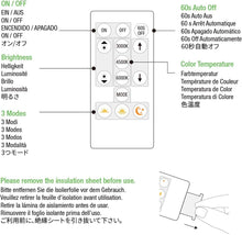 Carica l&#39;immagine nel visualizzatore di Gallery, Lepro 5M Striscia LED Dimmerabile, 3000K-6000K (Bianco Caldo a Freddo) Strisce LED Autoadesive, 3 Modalità, 300 LED SMD 2835, 12V Striscia Luminosa LED Flessibile per Decorazione Interna Casa Festa