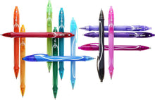 Carica l'immagine nel visualizzatore di Gallery, BIC Intensity Quick Dry, Penne Gel Nere, Punta Media 0,7mm, Inchiostro Scorrevole e Asciugatura Ultra-Rapida, 12 Unità, Penne Bic Nere, Cancelleria Scuola e Ufficio