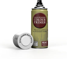 Carica l'immagine nel visualizzatore di Gallery, The Army Painter, Colour Primer Matt White, 400 ml spray acrilico
