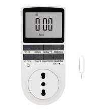 Carica l'immagine nel visualizzatore di Gallery, Presa timer elettronico digitale,10set di timer plug-in programmabili,16A 3680W 230VAC, adatto per il controllo della te
