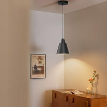 Carica l'immagine nel visualizzatore di Gallery, Klighten Lampada a Sospensione E27, Nero, Lampadina non Inclusa