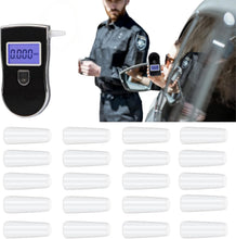 Carica l'immagine nel visualizzatore di Gallery, Drivaid Etilometro Portatile Digitale, Alcool Test Professionale con Schermo LED Display, Breath Analyzer incluir 16 Boccagli, 3 x batterie AAA incluseSensore Semiconduttore