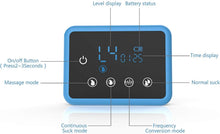 Carica l'immagine nel visualizzatore di Gallery, Electric Breast Milk Pump with LED Touch Screen, Massage &amp; Memory Function with 4 Modes and 9 Suction Levels, Pack of 10
