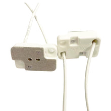 Carica l'immagine nel visualizzatore di Gallery, CHANCS MR16 G4 MR11 G5.3 G6.35 Supporto zoccolo in ceramica Adattatore zoccolo base rettangolare per lampada alogena 4PC