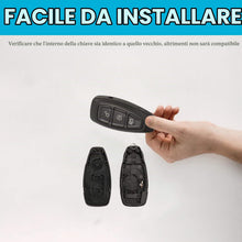 Carica l'immagine nel visualizzatore di Gallery, Cover chiave compatibile per Ford Focus Fiesta C-Max 2 Kuga 2 S-Max 2 Mondeo 4 B-Max Ecosport Galaxy 2 - Chiave intellig