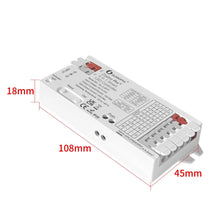 Carica l'immagine nel visualizzatore di Gallery, GLEDOPTO Controller LED ZigBee 3.0 Pro+ 5 in 1 RGBCCT RGBW CCT, 12-24 V 20 A (15 A per canale), dimmer 1-100% senza sfar