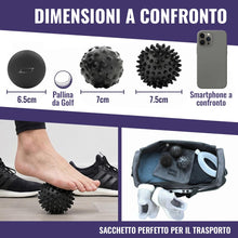 Carica l'immagine nel visualizzatore di Gallery, Pallina per Massaggio Muscolare, Massage Ball per Fisioterapia e Circolazione Sanguigna, Palline Pilates Massaggio Piedi
