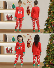 Carica l'immagine nel visualizzatore di Gallery, Kouric Pigiama Natale Famiglia, Pigiami Natalizi per Tutta la Famiglia, Pigiama Natalizio Famiglia Pigiami Natale, Girocollo Due Pezzi Natale Pajamas Set per Donna Uomo Bambino Bambina
