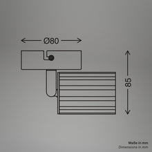 Carica l'immagine nel visualizzatore di Gallery, Briloner - Applique da parete interno, orientabile, GU10, max. 9W, applique camera da letto, applique da interno, appliq