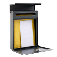 Carica l'immagine nel visualizzatore di Gallery, ARREGUI Line E6805 Cassetta Postale Individuale in Acciaio, Cassetta della Posta da Parete, Con Serratura Coperta, Dimen