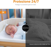 Carica l'immagine nel visualizzatore di Gallery, Imou Telecamera Wi-Fi Interno 2K, Telecamera Interna, 3MP Baby Monitor