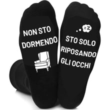 Carica l'immagine nel visualizzatore di Gallery, AONVEKI Calzini Uomo Divertenti 43-46, Regalo Natale e Compleanno per Papà, Nonno, Lui, Fidanzato