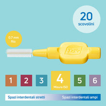 Carica l'immagine nel visualizzatore di Gallery, Scovolino TePe, Extra Soft, Giallo, 0.7 mm/ISO 4, 20pz