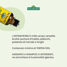 Carica l'immagine nel visualizzatore di Gallery, Naturando Tea Tree Oil 10 ML Puro Olio 100% di Melaleuca Alternifolia