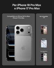 Carica l'immagine nel visualizzatore di Gallery, Belkin Titan SmartShield Pro Pellicola Vetro iPhone 18 Pro Max/17 Pro Max