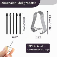 Carica l'immagine nel visualizzatore di Gallery, 10 Punte di Ricambio per Remarkable 1/2/Marker/Marker Plus, Boox Pen2 Pro, Boox Pen Plus, Tab X/Ultra/Ultra C/Mini C, MA