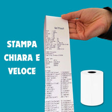 Carica l'immagine nel visualizzatore di Gallery, Double Dragon, Rotolo di ricevuta termica premium da 57 x 40 mm per macchina per carte di credito PDQ, POS, EPOS, registratore di cassa [Confezione da 20]
